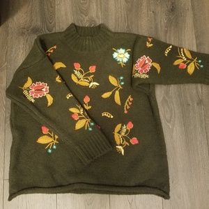 Cliche Embroidered Sweater